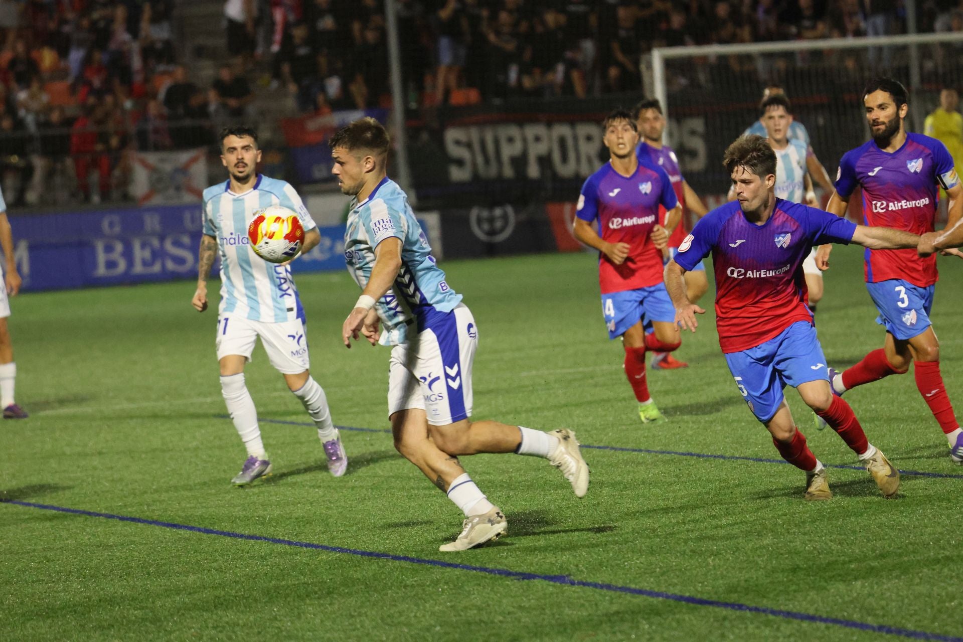 El Estepona-Málaga de Copa del Rey, en imágenes