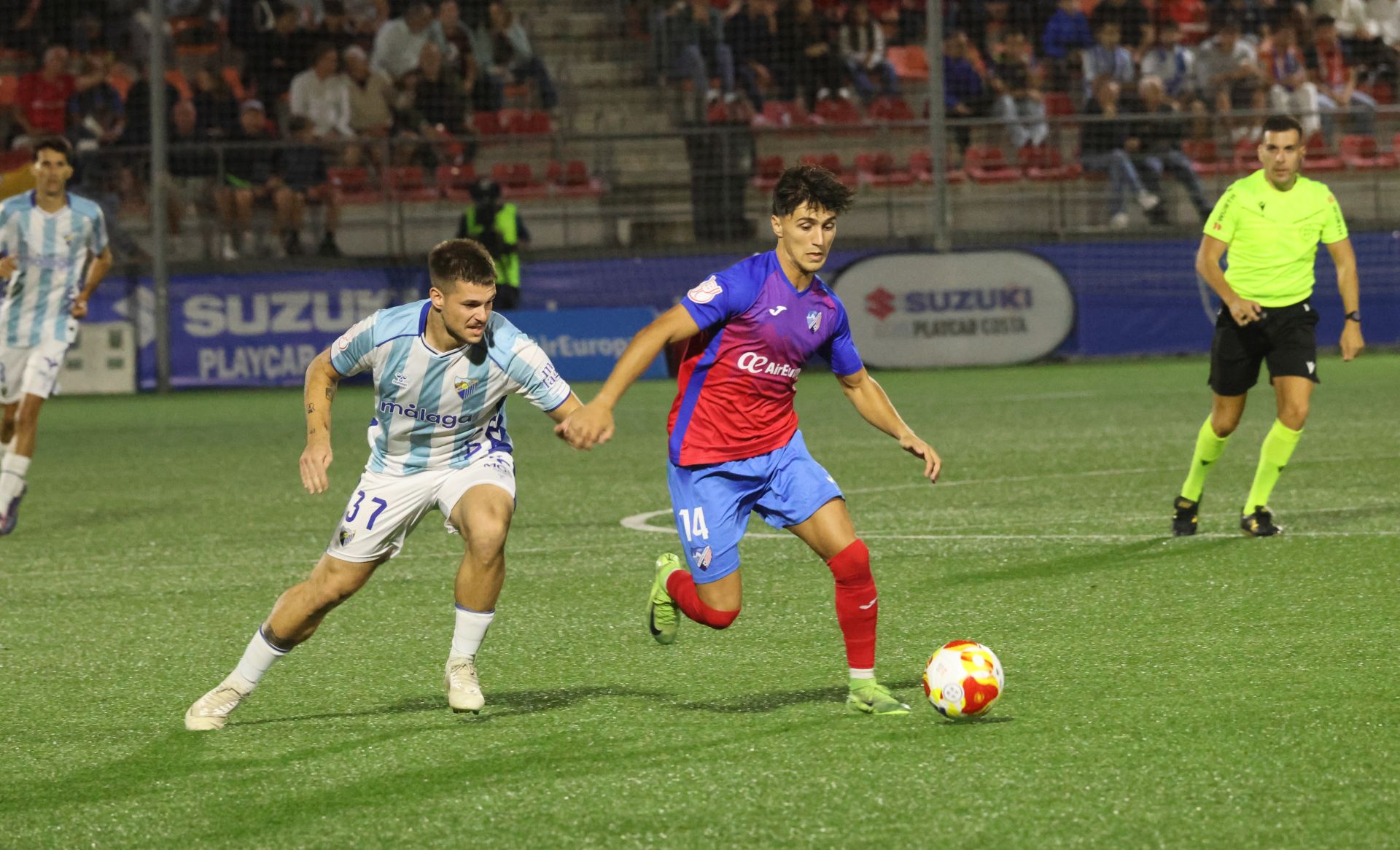 El Estepona-Málaga de Copa del Rey, en imágenes