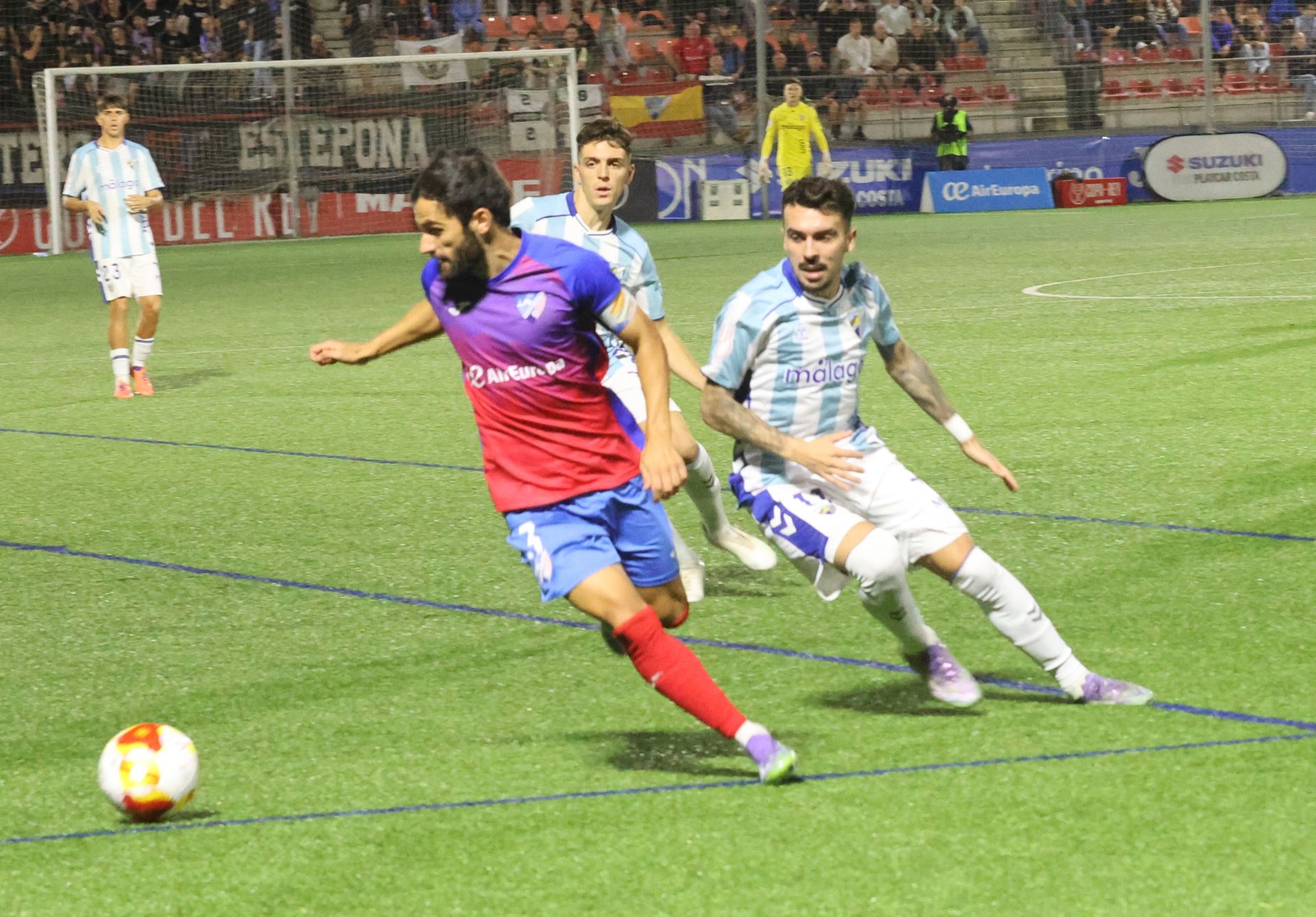 El Estepona-Málaga de Copa del Rey, en imágenes