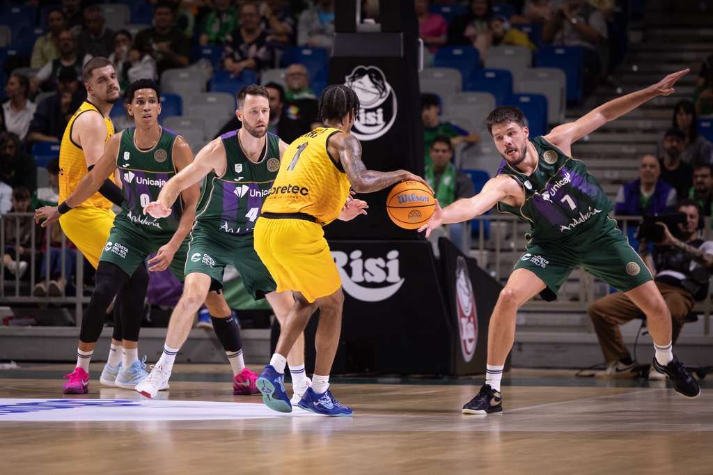 El Unicaja - BC Oostende, en imágenes