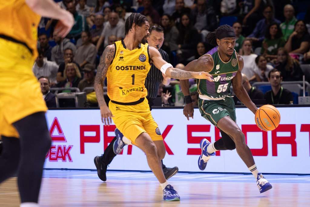 El Unicaja - BC Oostende, en imágenes
