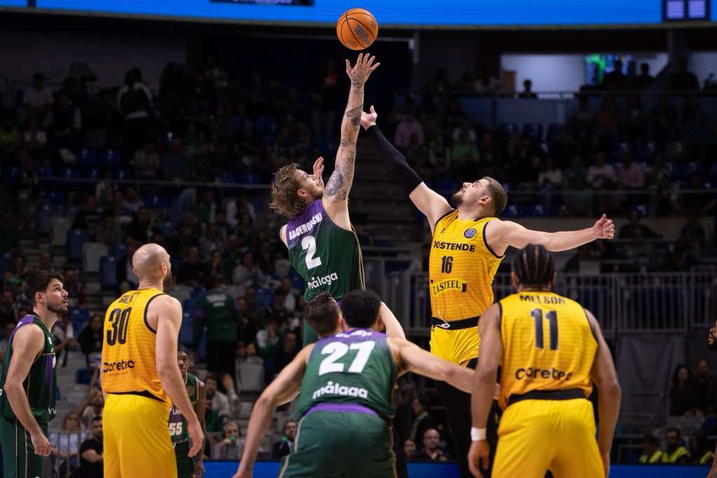 El Unicaja - BC Oostende, en imágenes