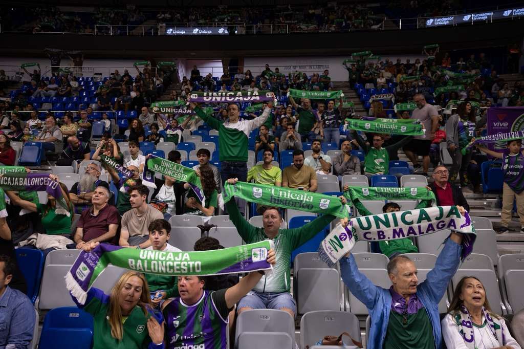 El Unicaja - BC Oostende, en imágenes