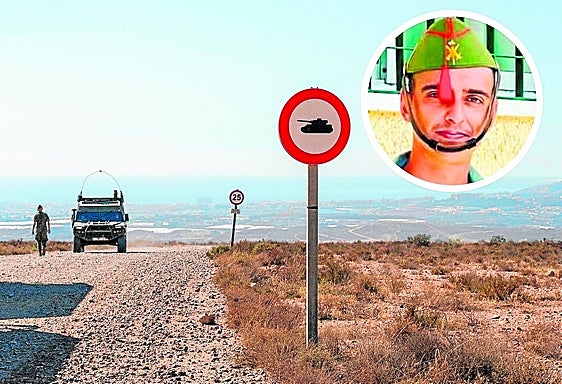 Daniel, el joven legionario fallecido en la explosión.