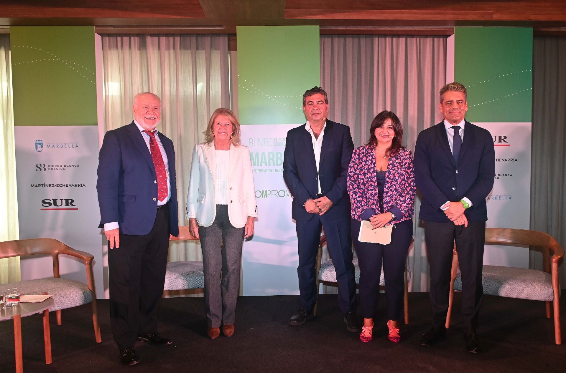 El foro foro &#039;Rumbo, el futuro de las ciudades sostenibles&#039; en Marbella, en imágenes