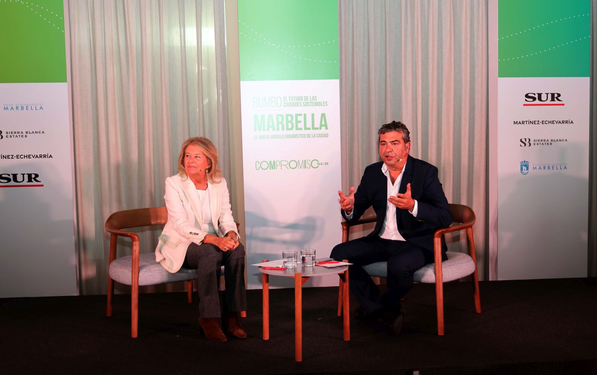 El foro foro &#039;Rumbo, el futuro de las ciudades sostenibles&#039; en Marbella, en imágenes