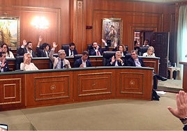 Imagen de la sesión plenaria ordinaria de octubre celebrada este viernes.