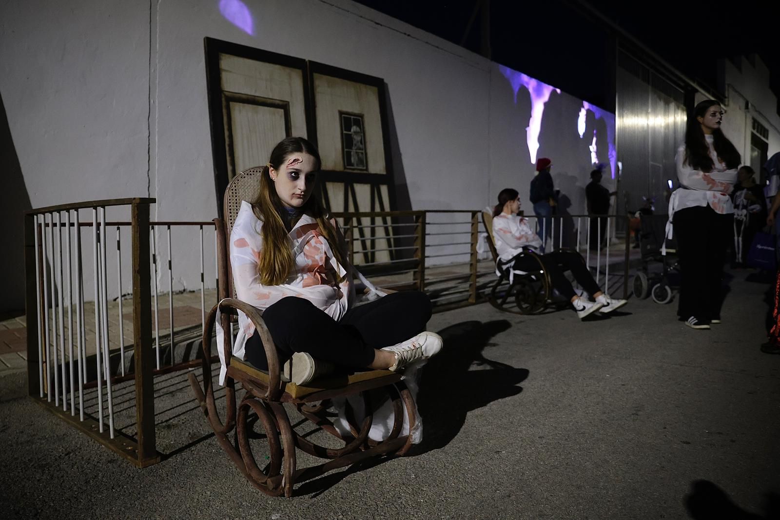 El distrito de Churriana celebra su famosa Noche del Terror