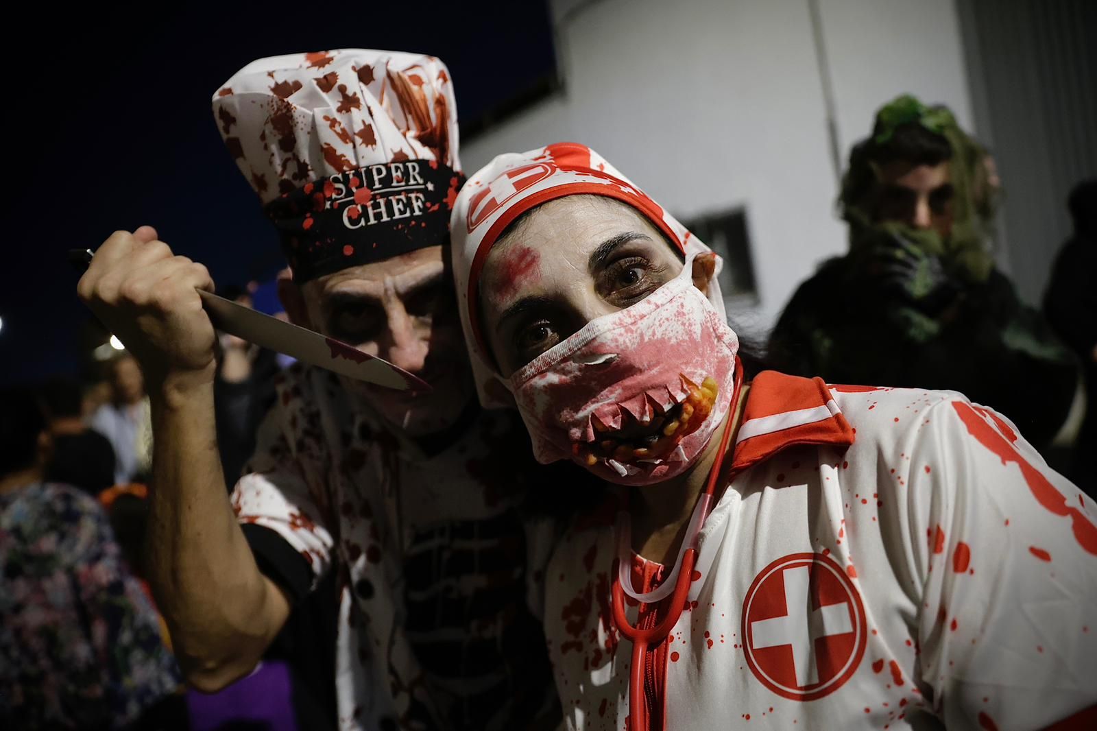 El distrito de Churriana celebra su famosa Noche del Terror