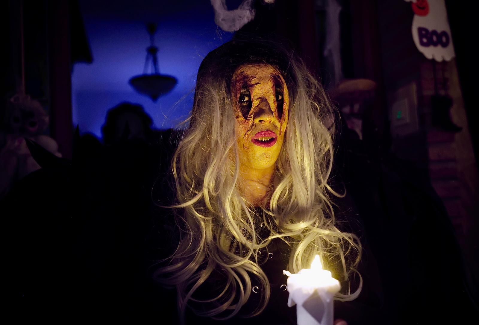 El distrito de Churriana celebra su famosa Noche del Terror