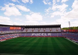 El Estadio José Zorrilla, feudo del Valladolid, en el partido reciente que albergó de la selección española.
