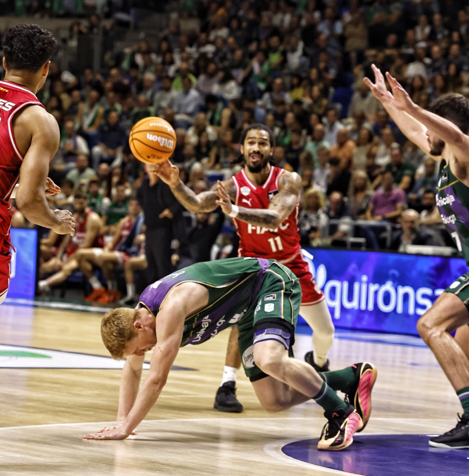 El Unicaja-Girona, en imágenes
