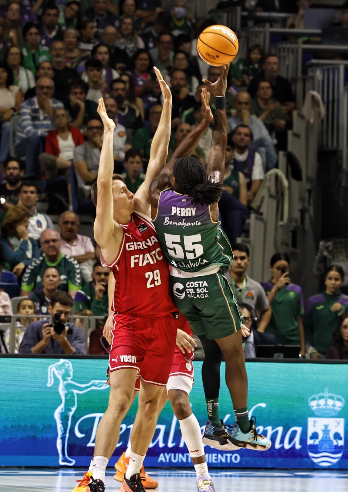 El Unicaja-Girona, en imágenes