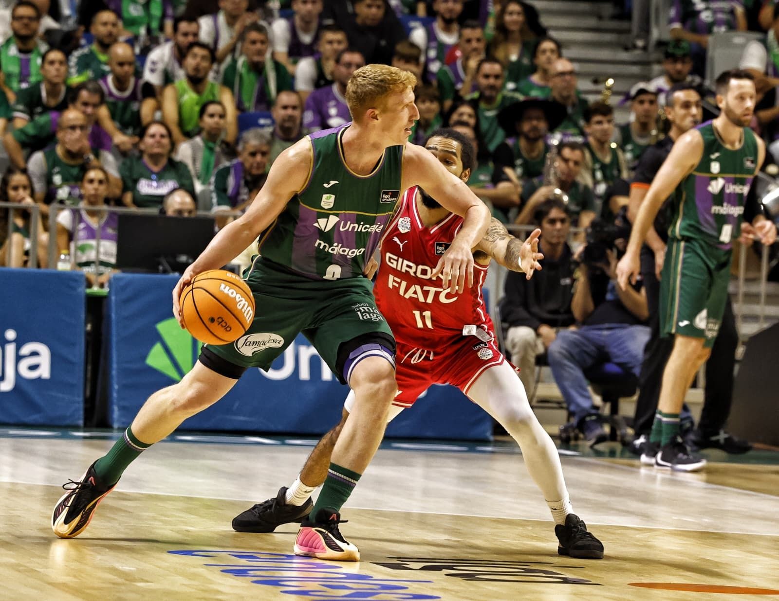 El Unicaja-Girona, en imágenes