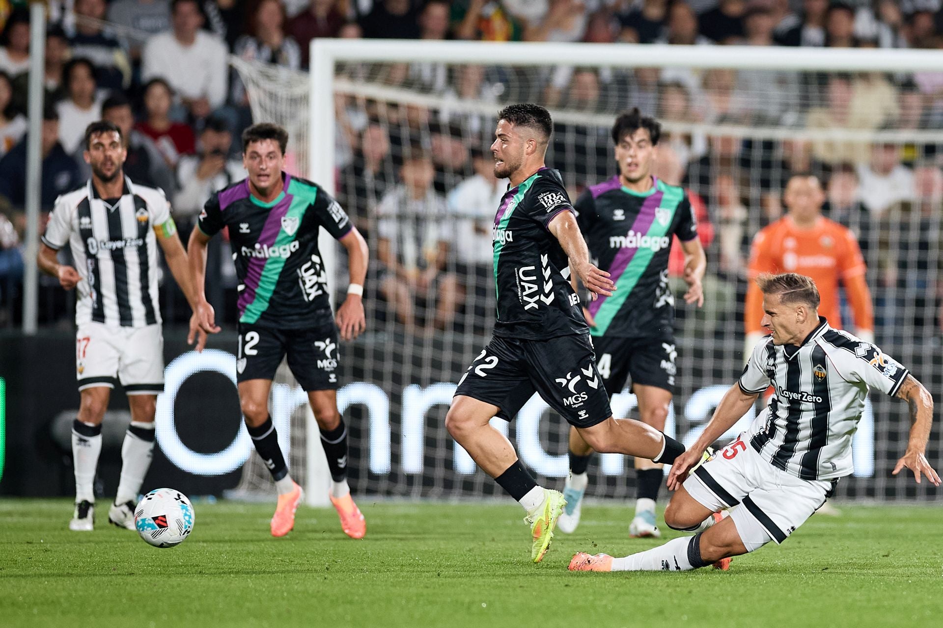 El Castellón-Málaga, en imágenes