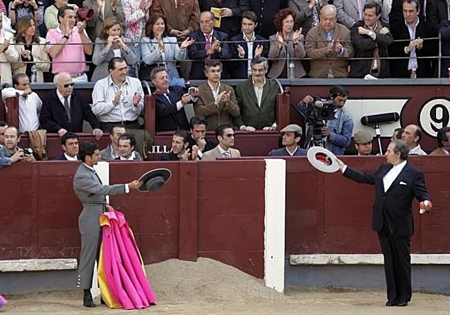 En un homenaje que recibió en 2006