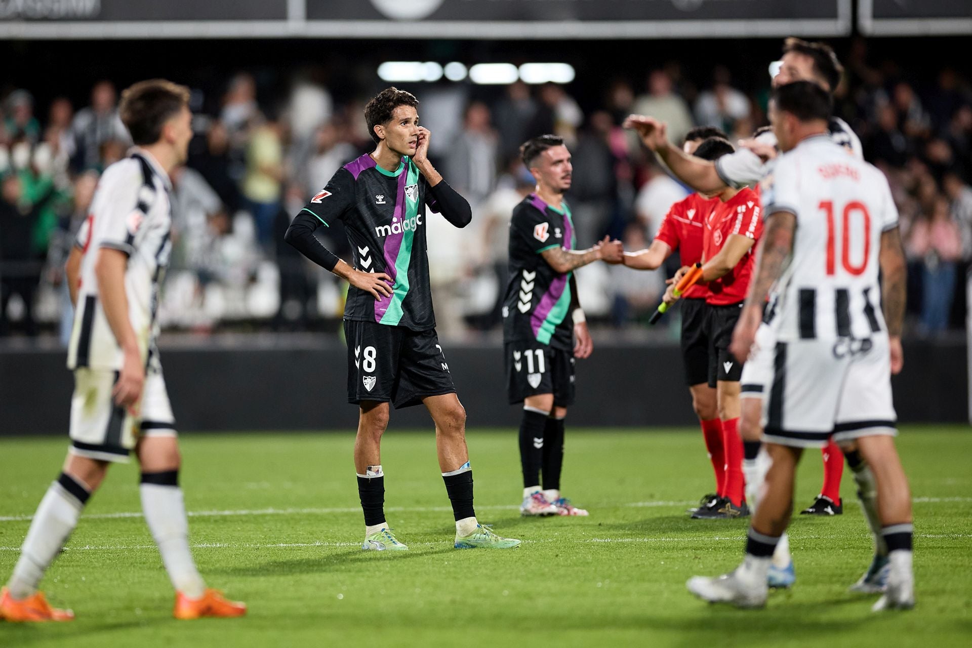 El Castellón-Málaga, en imágenes