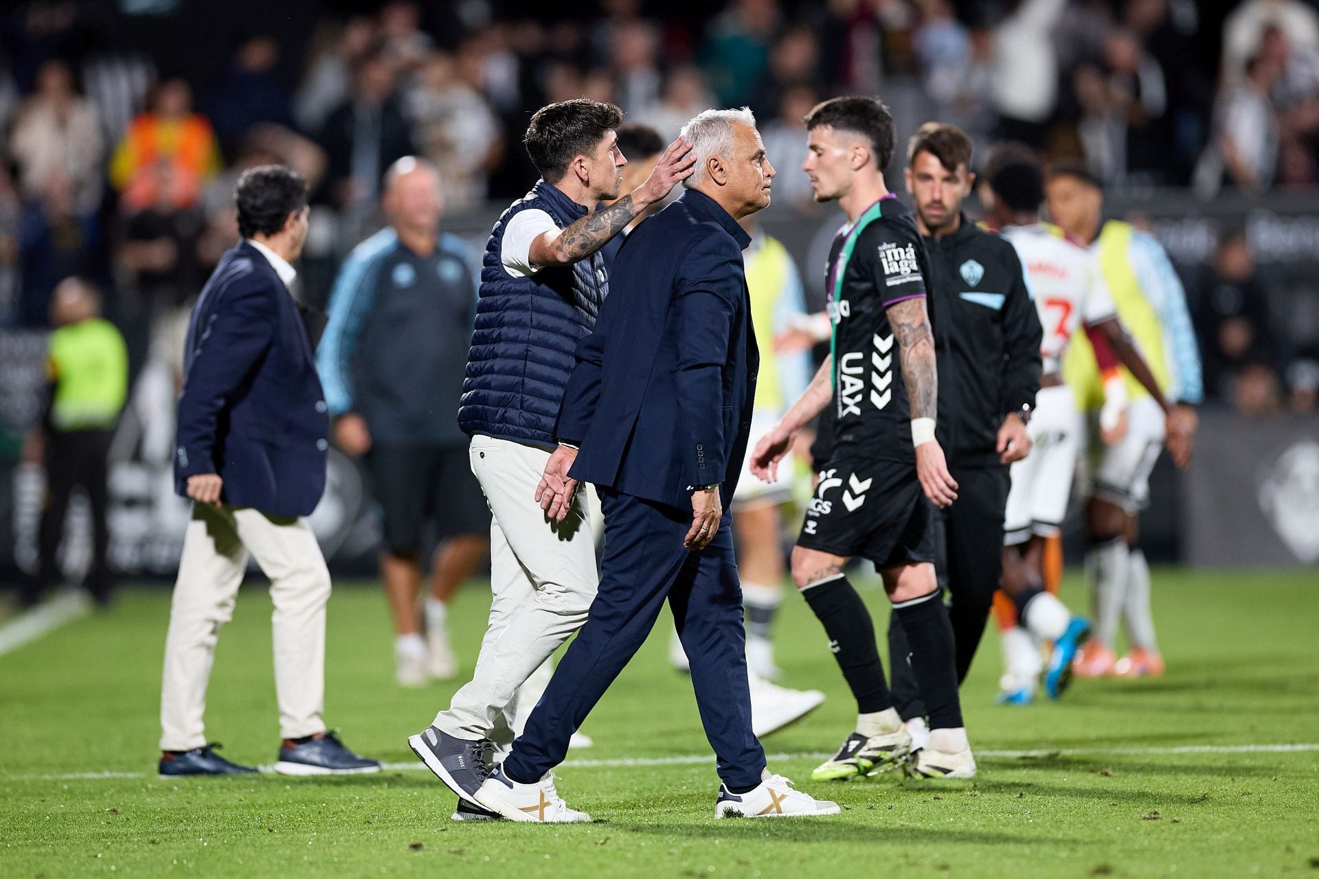 El Castellón-Málaga, en imágenes