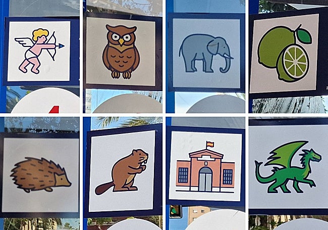 Otra agrupación de imágenes recabadas por Escudero en las paradas.