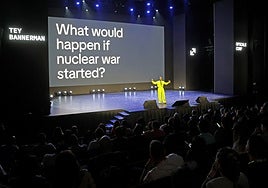 Tey Bannerman, socio de McKinsey, en su charla en Upscale Conf.