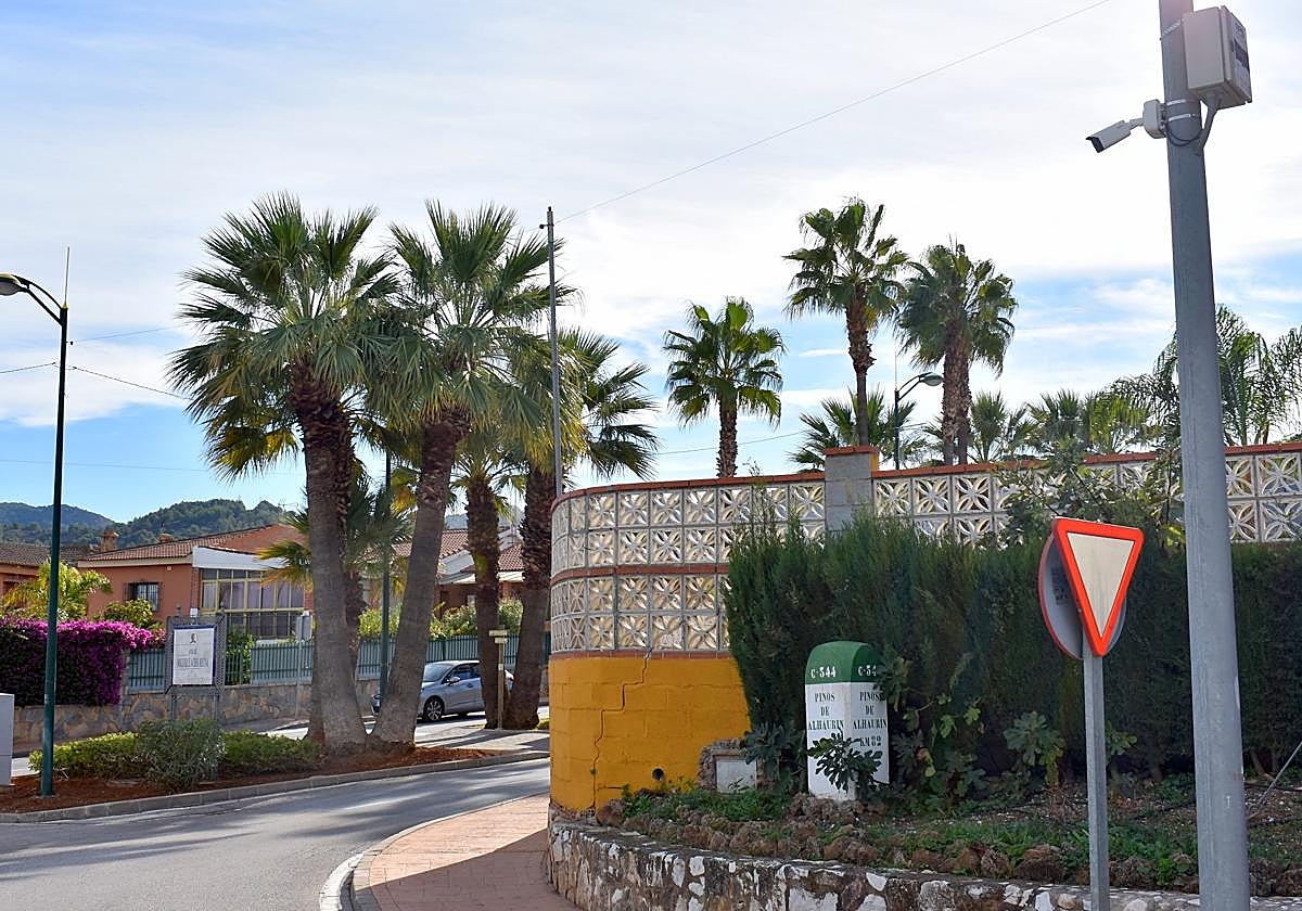 Equipo de vigilancia en Pinos de Alhaurín.