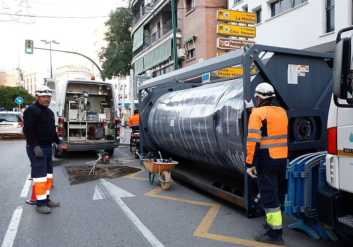 La primera vez que se utilizó el sistema en una red de agua potable fue en Capuchinos.