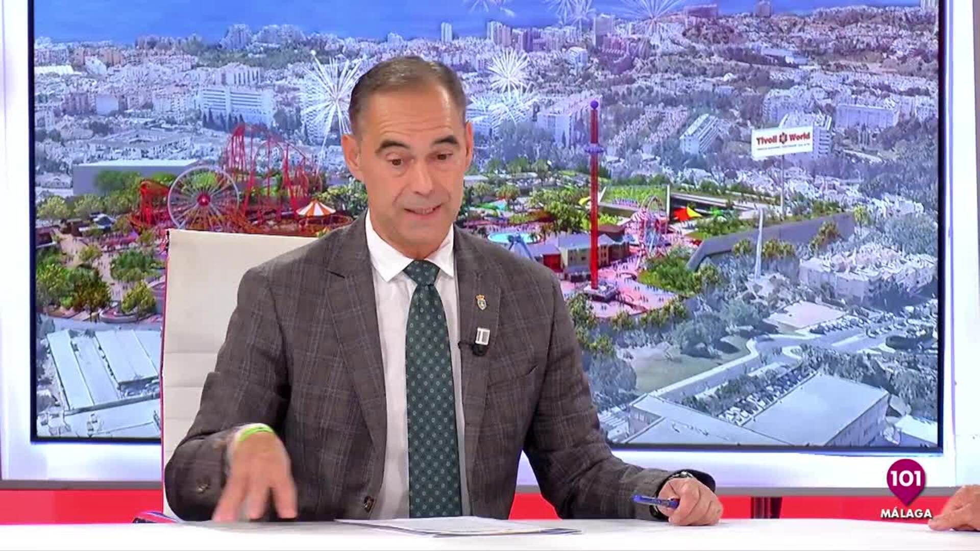 El alcalde de Benalmádena, Juan Antonio Lara, en el programa 'La Alameda'