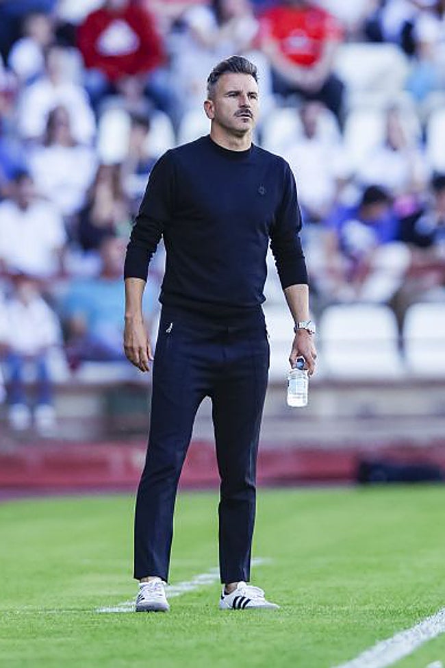 El entrenador del Córdoba, Iván Ania.