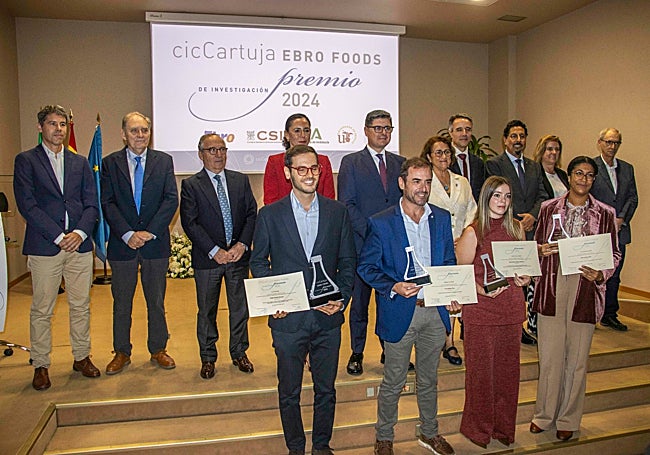 Acto de entrega de los XVpremios cicCartuja-Ebro Foods 2024.