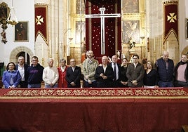 Los bordados son de hace 200 años y se utilizaban en el palio que utilizó hasta 1895