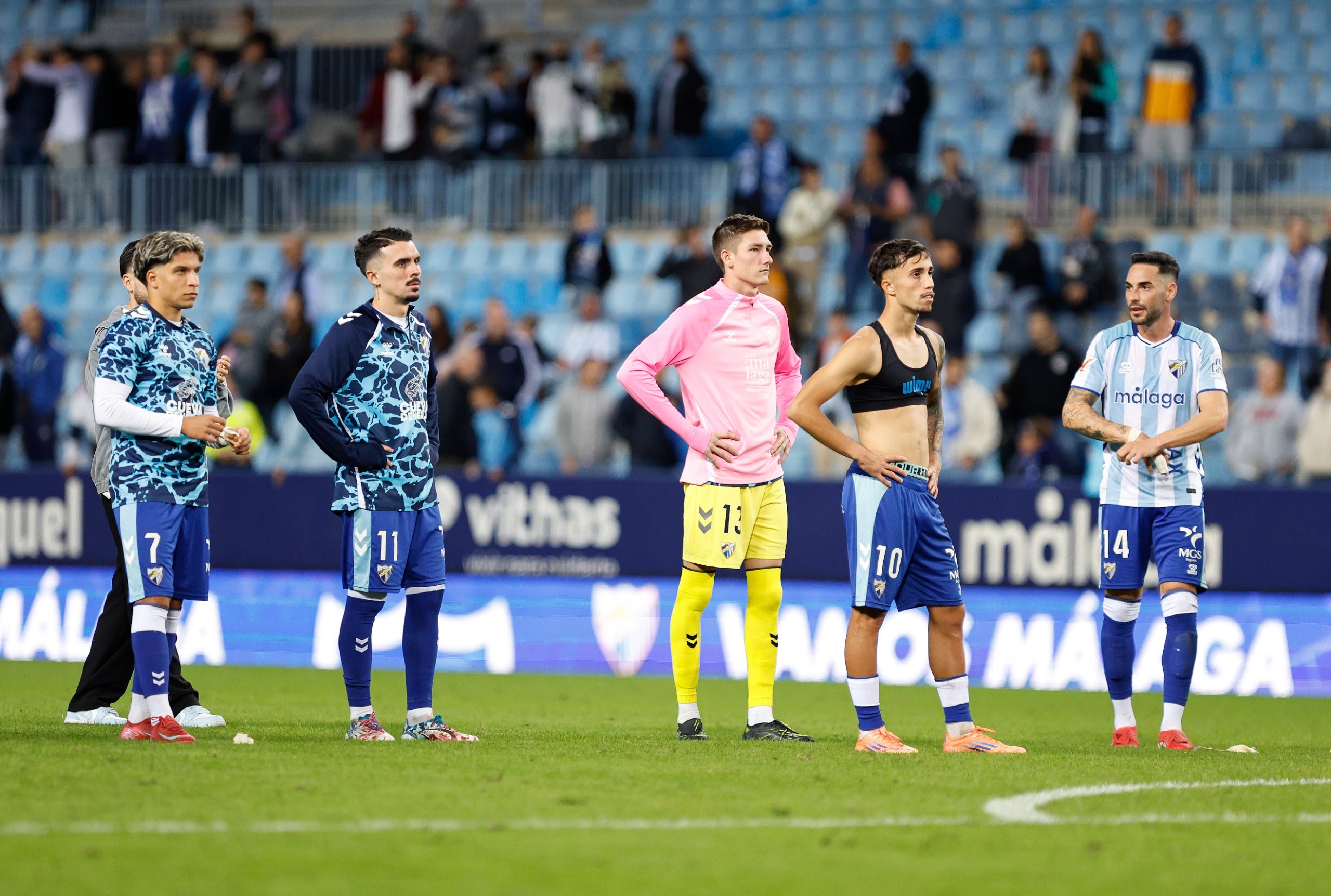 Las mejores imágenes del Málaga-Córdoba