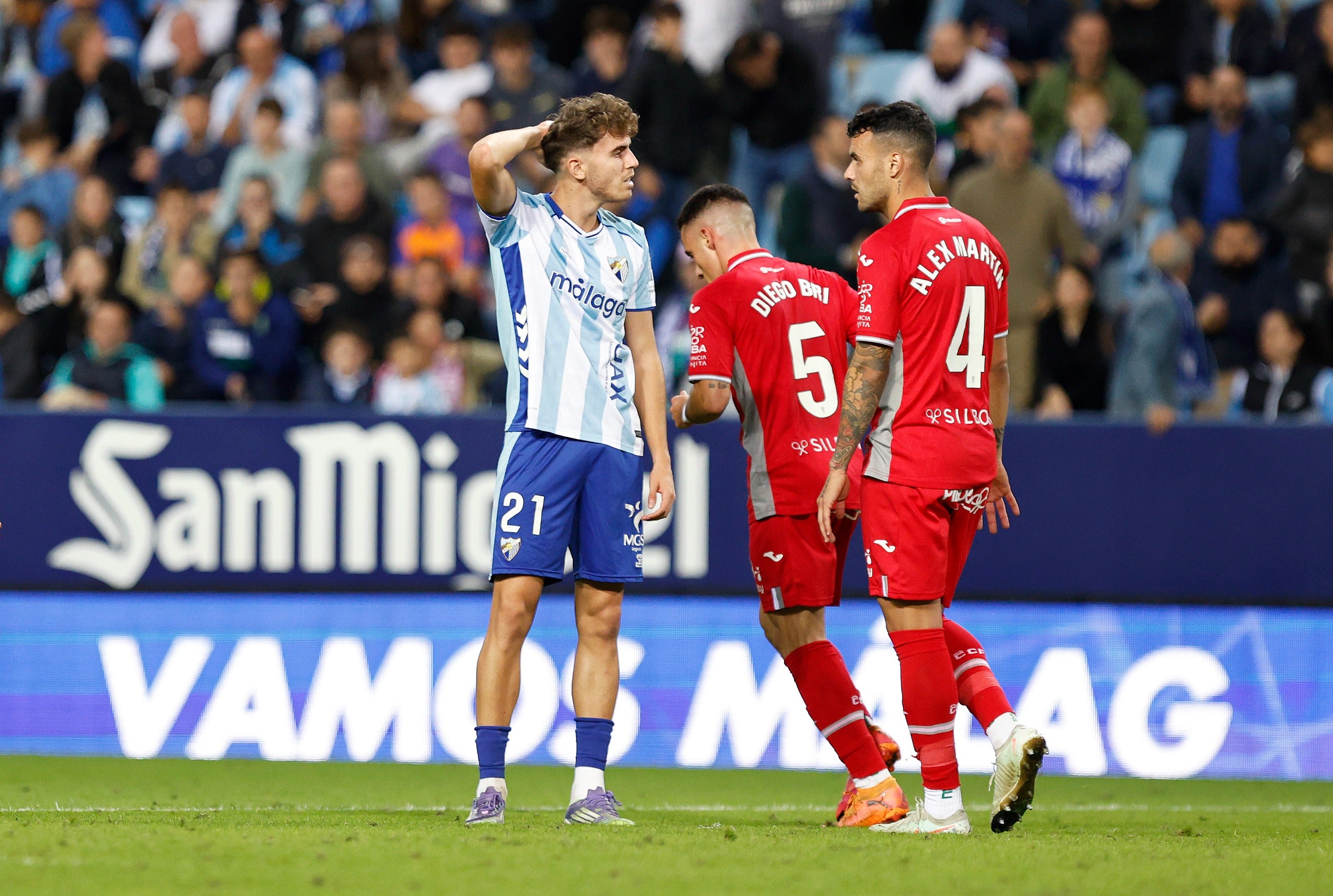 Las mejores imágenes del Málaga-Córdoba