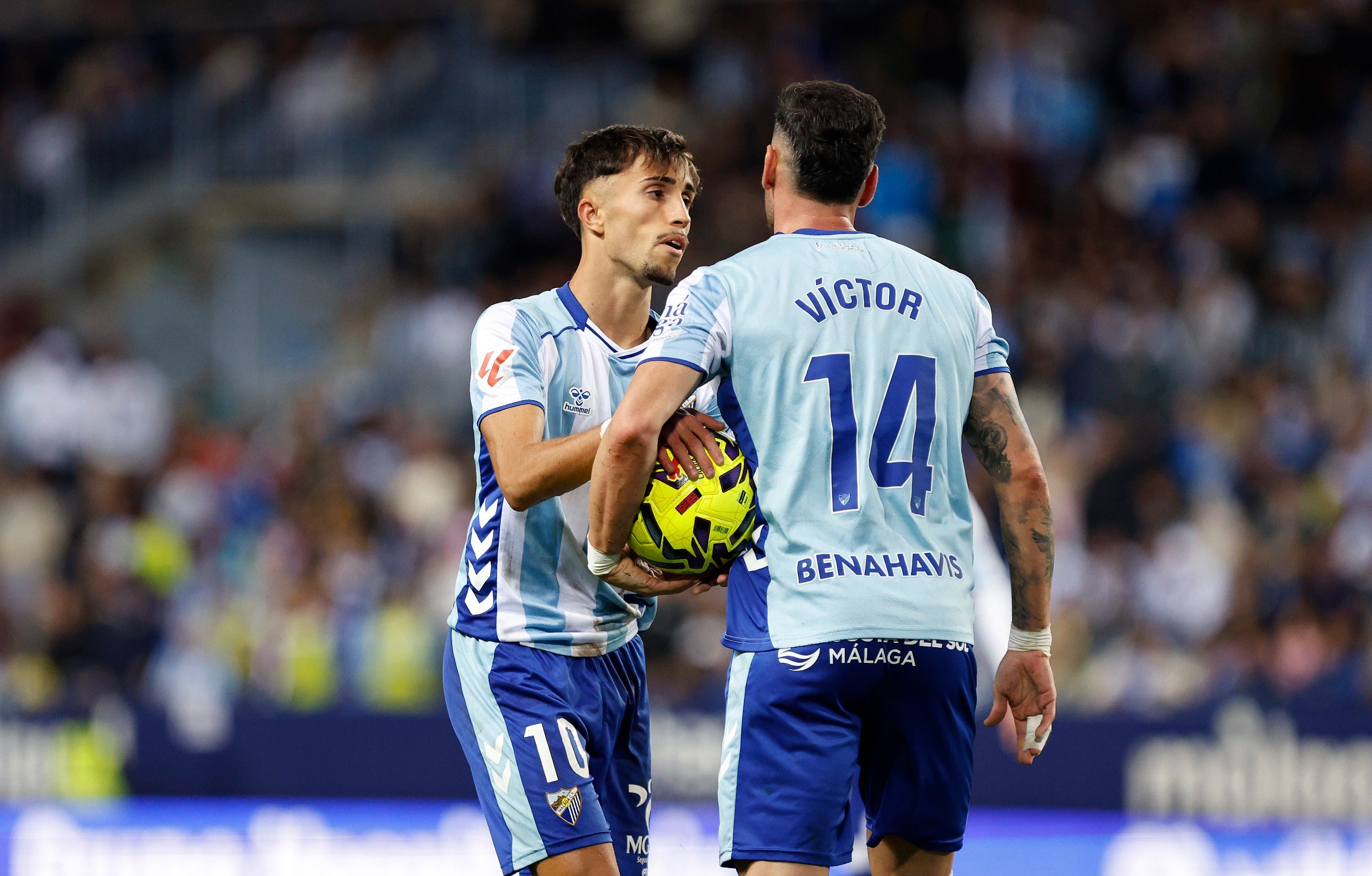 Las mejores imágenes del Málaga-Córdoba