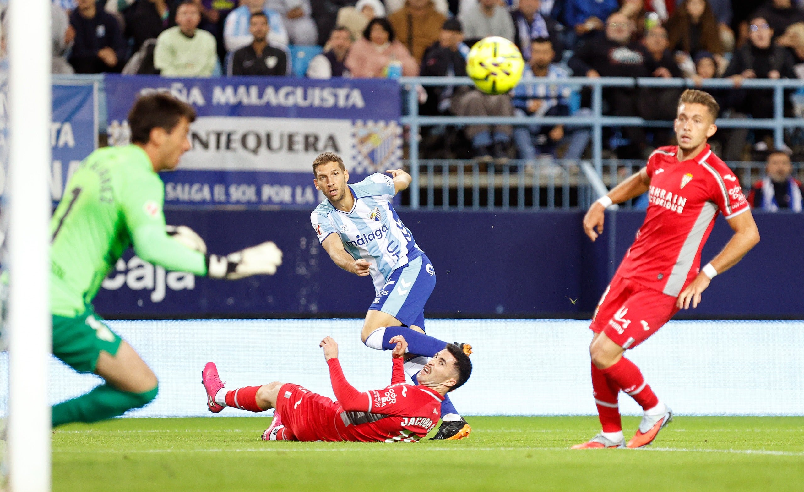 Las mejores imágenes del Málaga-Córdoba