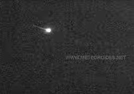 Una gran bola de fuego cruza Andalucía y se deja ver en toda España