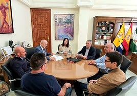 Reunión entre el Ayuntamiento y Acema.