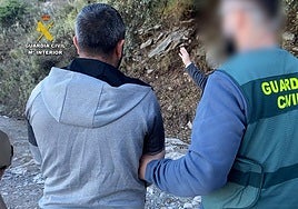 El triángulo amoroso que acabó en tragedia en Gaucín: un crimen a garrotazos y mensajes falsos para despistar