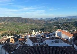 Vista panorámica de Casarabonela.