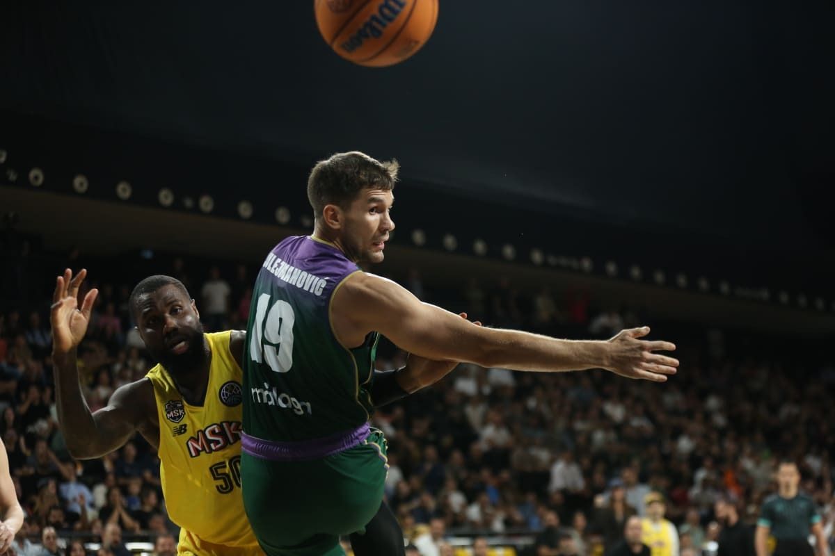 La victoria del Unicaja en la pista del Mersin turco, en imágenes