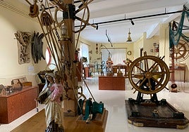 Espacio museístico dedicado al mar en los Museos Municipales de Estepona.