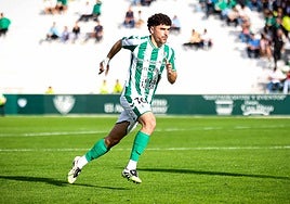 Gené, del Antequera, en un partido reciente.