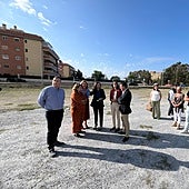 Imagen de los terrenos donde se ha previsto la construcción de 57 viviendas sociales en Algarrobo.