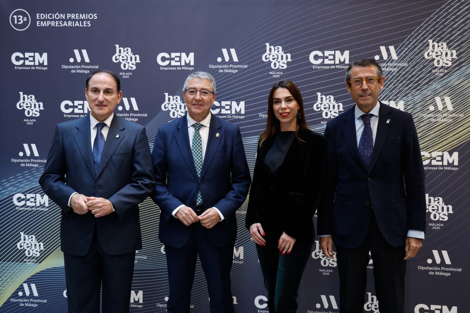 La entrega de los premios 'Hacemos Málaga', en imágenes