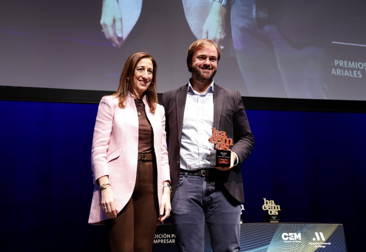 La entrega de los premios 'Hacemos Málaga', en imágenes