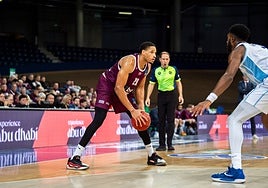 Augustine Rubit, en un partido con el Lietkabelis.