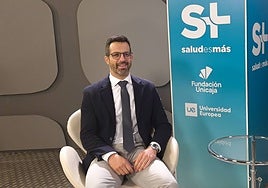 Juan Antonio Rivero, durante la entrevista en SUR