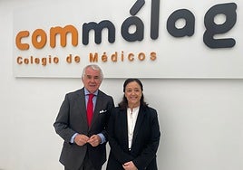 Los doctores Pedro Navarro y María José Torres Jaén.