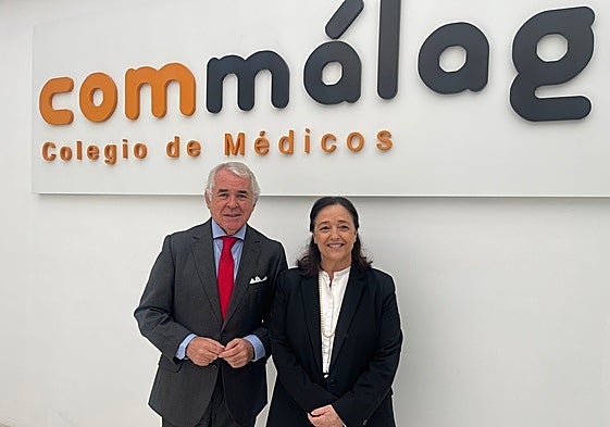 Los doctores Pedro Navarro y María José Torres Jaén.