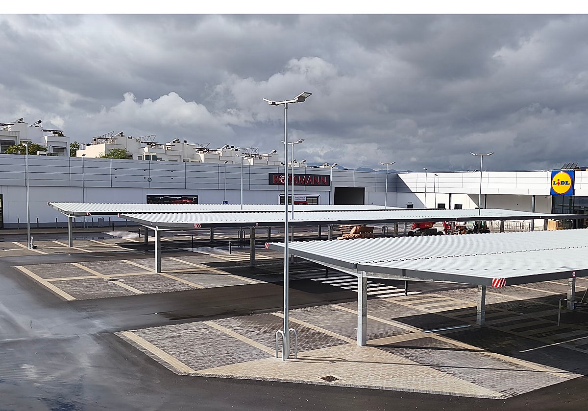 Imagen del nuevo parque comercial.