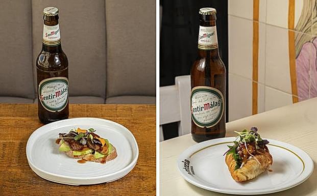 Tapas que se ofrecen en locales del Centro de Málaga.